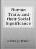 Human_Traits_and_their_Social_Significance